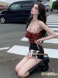 内搭立领蕾丝